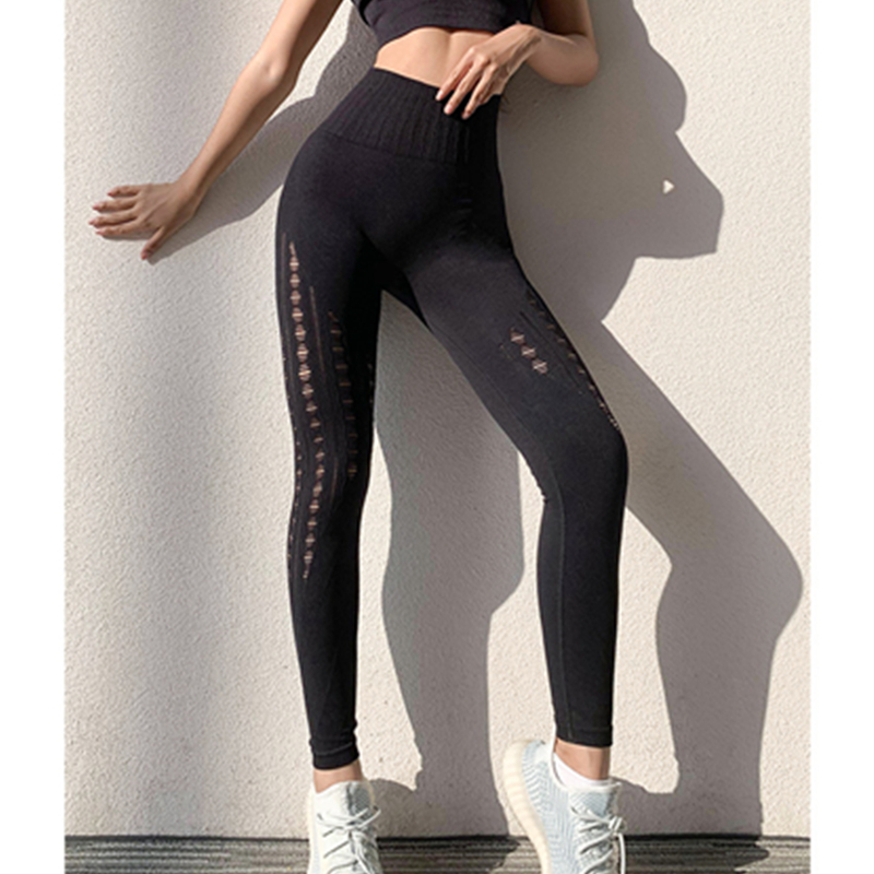 Leggings de yoga pour femmes Pantalon extensible Lift Hip Hip Running Pantalon de fitness Costume de yoga Pantalon de sport